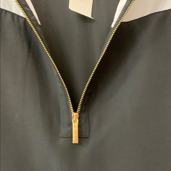 Lane Bryant Black and White Tunic Relaxed Fit NWT $60 - Picture 3 of 10